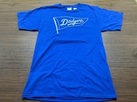 Los Angeles Dodgers Men’s Blue MLB Baseball T-Shirt - Small - New - £7.80 GBP