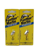 Panther Martin, Genuine Silver Plated Blade,Yellow/Red Dots 1/32-oz. Lot... - £9.76 GBP