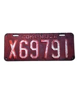 Vintage New Jersey 1926 Commercial NJ Original License Plate Tag # X6979... - £58.79 GBP