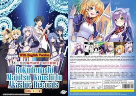 Dvd Anime ~English Dubbed~ Rokudenashi Majutsu Koushi (Volume 1-12 End) - £53.47 GBP