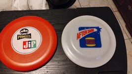 Burger King After Dark Glow In The Dark / Pringles Jiff  Vintage Frisbee... - €19,76 EUR