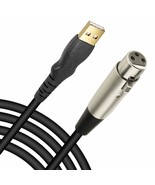 Ebxya Xlr To Usb Cable, 3Ft, For Audio Recording, Karaoke, Live Podcast,... - $48.87 CAD