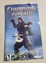 Champions of Norrath PS2 Playstation 2 Manual Only Authentic No Game or ... - $260.72 MXN