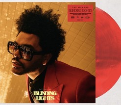 Weeknd Blinding Lights 12&quot; Vinyl New! Weekend Limited Exclusive Translucent Red! - £39.56 GBP
