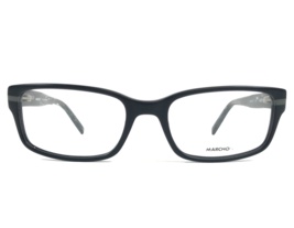 Marchon NYC Eyeglasses Frames HOUSTON 002 Black Rectangle Full Rim 52-18... - £23.28 GBP