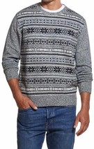 Weatherproof Men&#39;s Pullover Holiday Christmas, Grey, XL - £23.36 GBP