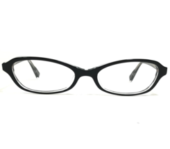 Oliver Peoples Petite Eyeglasses Frames Ninette BKCRY Black Clear 48-16-135 - £73.48 GBP