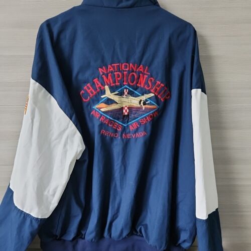 Primary image for Dunbrooke National Championship Air Race Reno NV Zip  Jacket 3XL Vintage 80s USA