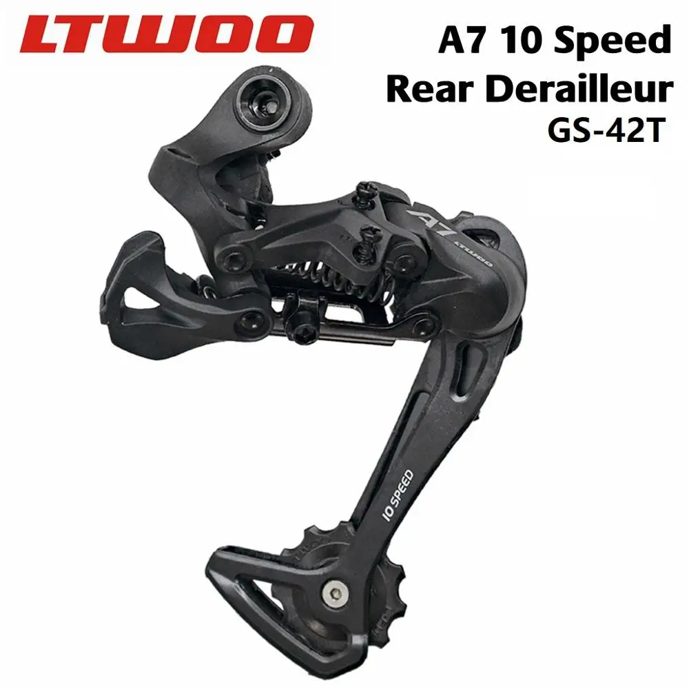 LTWOO A7 MTB Bike 10s Rear Derailleur Bicycle 10 Speed RD Long Cage Derailleurs  - £105.62 GBP