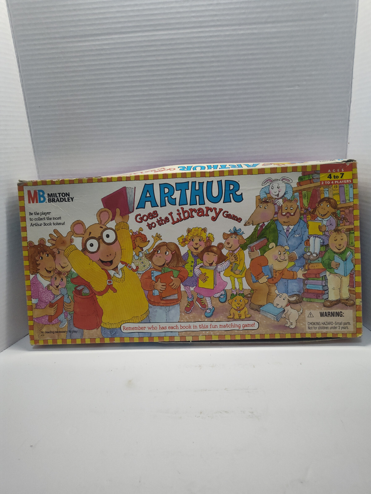 Arthur Goes To The Library Nearly Complete Board Game Missing 2 Pawns - $14.84
