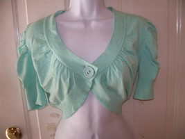 Take Out Seaisle Green Mid Waist Sweater Size L Women&#39;s NEW - £15.50 GBP