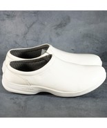 Bogs Womens Ramsey Service Clogs Shoes White Patent Leather Work Slip On... - $558.53 MXN