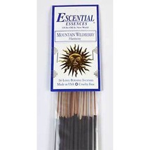 Mountain Wildberry essential essences incense sticks 16 pack - £6.77 GBP