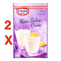 Dr.Oetker Cheesecake Cream Dessert  -PACK OF 2/ 4 servings FREE SHIPPING - £8.54 GBP