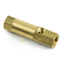 1/4&quot; Air Compressor Compressed Air In Line Check Valve Brass Usa Made - £25.35 GBP