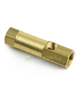 1/4&quot; Air Compressor Compressed Air In Line Check Valve Brass Usa Made - £24.70 GBP