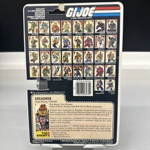 Gi Joe Cobra Dreadnok Torch File Card Cardback 1984 - As IS- - $29.99