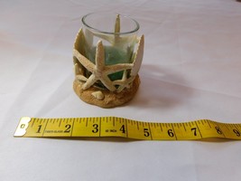 Yankee Candle co holder beach themed shells 1162590 starfish votive Sand... - $29.69