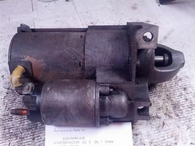 Primary image for Starter Motor Without Supercharged Option Fits 01-03 GRAND PRIX 10301