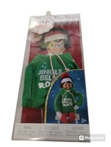 Elf On The Shelf Green Jingle Bells Rock Outfit Claus Couture Collection  - £9.67 GBP