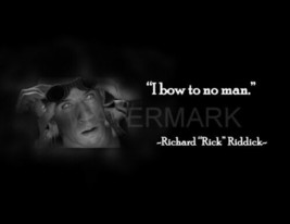 2004 Chronicles Of Riddick Riddick&#39;s &quot;I Bow To No Man&quot; Quote Publicity Photo - £3.87 GBP+