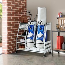 Lauren&amp;Harold Golf Bag Organizer Garage Storage, Golf Storage Rack Stand... - $334.10