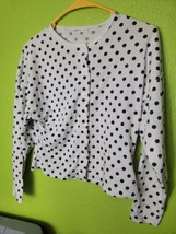 A Benedetto Vintage Top 80s Polka Dot Button Front  - £15.65 GBP