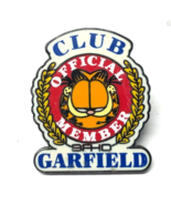 Garfield the Cat Official Member Club 1 1/4&quot; Metal Lapel Vintage Pin - €8,62 EUR