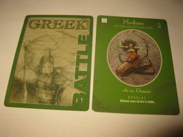 2003 Age of Mythology Board Game Piece: Greek Battle Card - Medusa - $1.00