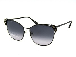 Badgley Mischka Marguerite Sunglasses, Black / Gradient Gray 57-16-135 N... - £50.83 GBP