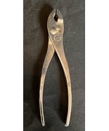 Vintage Great Neck PL - 8, 8&quot; Slip Joint Chrome Pliers - $9.70