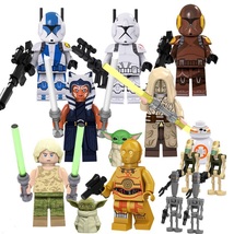 8pcs Star Wars Special Ops trooper Ahsoka Luke C-3PO Temple Guard Minifigures - £16.77 GBP