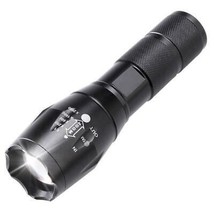 LED Flashlight Zoomable 18650 Focus Torch Light 10000LM 5 Modes - £15.73 GBP
