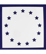 13 Star Revolutionary Field Stencil 14 Mil -10.5&quot;H x 10.5&quot;W - Paint... - $20.82