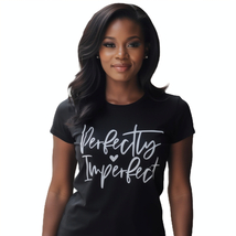 "Perfectly Imperfect" - Women's top (Black Medium) - $11.99
