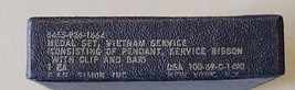 VIETNAM SERVICE MEDAL CARDBOARD CONTRACTOR  BOX DATED 1969  - NO MEDAL - $2.97