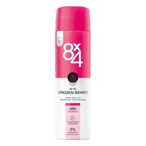 8x4 Frozen Berry Deodorant Spray 0% Aluminum 48h protection-FREE Us Shipping - £8.52 GBP