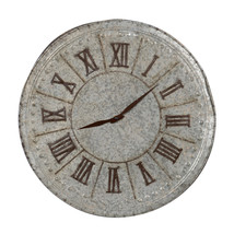 D20&quot; Oversized Metal Rustic Clock - £74.11 GBP