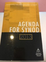 Agenda für Synod 2013 Buch Selten - £22.61 GBP