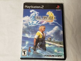 Final Fantasy X Sony PlayStation 2 2001 Role Playing Video Game Squaresoft DVD - £4.66 GBP