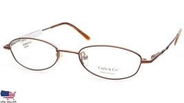 New Cayla &amp; Co Sasha Brn Brown Eyeglasses Glasses Metal Frame 48-18-135 B27mm - £31.51 GBP