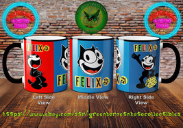 FELIX THE CAT (A-1) Custom Designed Hot or Cold 11 oz Beverage Mug 21 Colors - £18.02 GBP