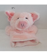 Vintage Pink Pig Hand Puppet Plush Rare HTF - $298.21 MXN