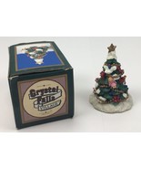 Crystal Falls Village Collectibles Towne Tree Christmas Figurine 1996 wi... - £8.69 GBP