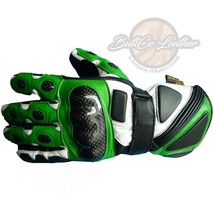 Motorcycle Armoured Gloves Cowhide Leather, Perfect for Biker Track Days... - $32.32