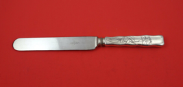 Lap Over Edge Acid Etched by Tiffany &amp; Co Sterling Regular Knife w/ lily 9 1/4&quot; - £318.40 GBP