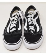Vans Old School Skateboard Classic Womens 6 Mens 4.5 Sneakers Shoes Whit... - $62.41 CAD