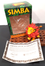 Grolier Vtg Disney Christmas Magic Ornament The Lion King &quot;Simba&quot; w/ Coa Simba - £8.45 GBP