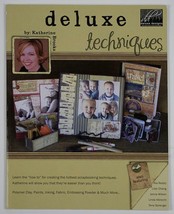 Deluxe Designs Techniques Scrapbook Magazine Katherine Brooks Scrapbooking - $4.94