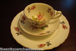 Royal Chelsea, ENGLAND, Moss Rose, cup and cake plate [92] - £43.66 GBP